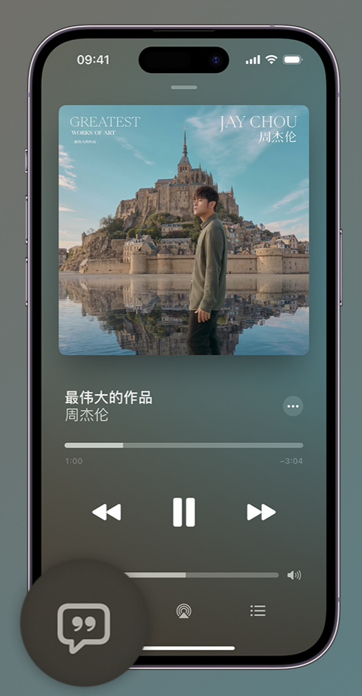 如皋iphone维修分享如何在iPhone上使用Apple Music全新唱歌功能 