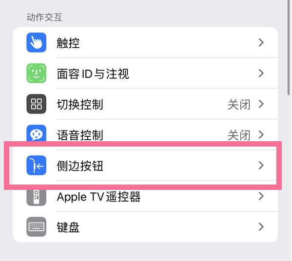 如皋苹果14维修店分享iPhone14 Plus侧键双击下载功能关闭方法 