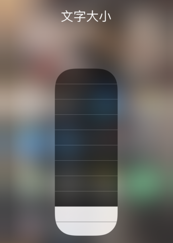 如皋苹果手机维修分享小技巧：在 iPhone 控制中心快速调节字体大小 