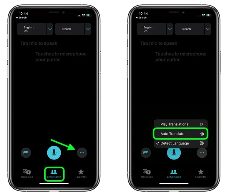 如皋苹果手机维修分享iOS 15 “翻译” App 新改进 