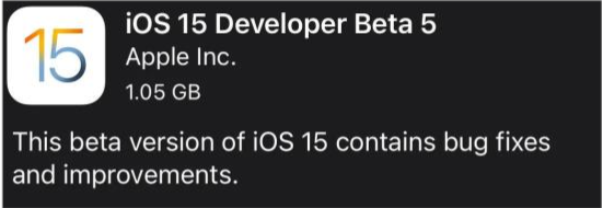 如皋苹果手机维修分享如何升级到iOS15.0 beta5 